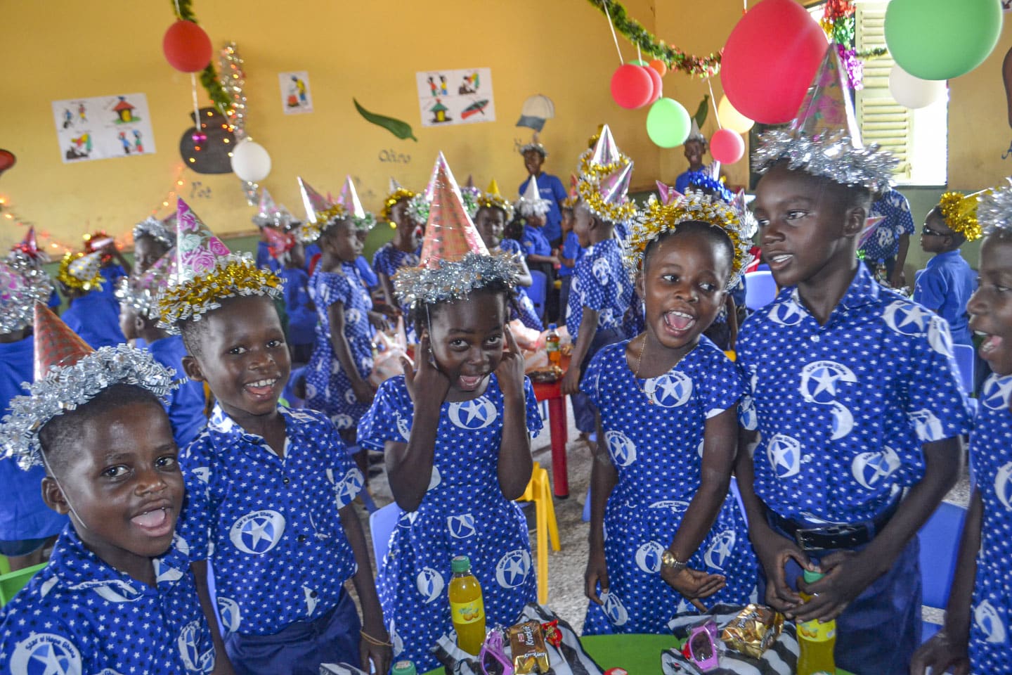 julfest ghana barn