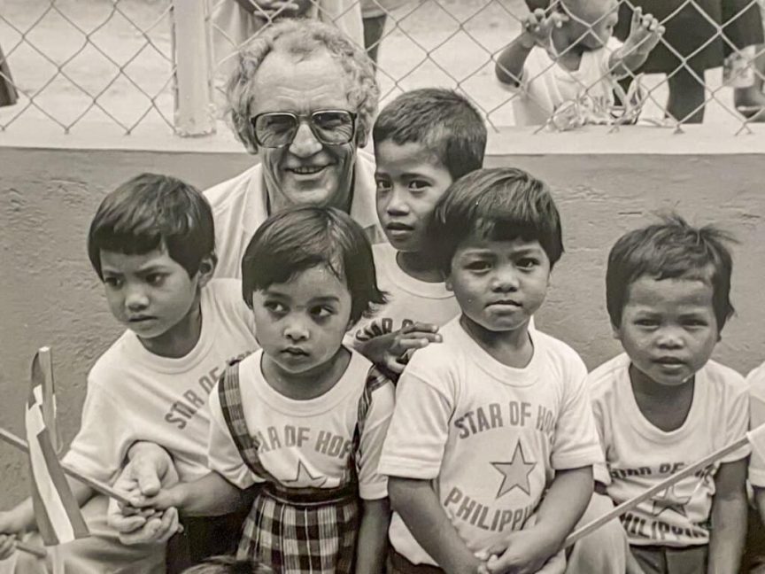 Erik Gunnar Eriksson in Brazil in the early days of Tent Mission and Star of Hope - About us.